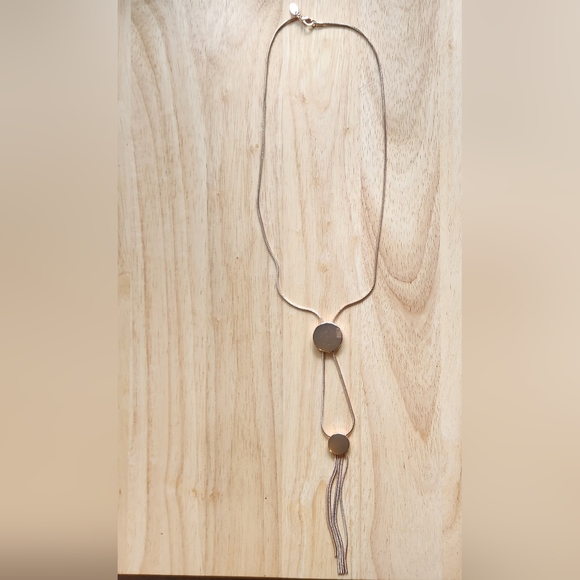 Charming Charlie Jewelry - Charming Charlie rose gold necklace approx 19 inches from clasp to bottom